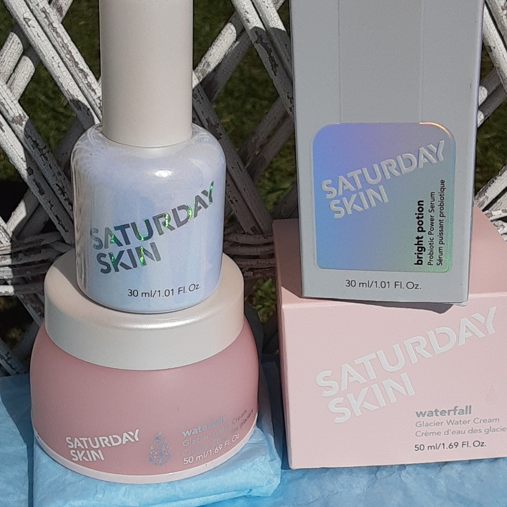 💖NIB Saturday Skin Power Serum+ Glacier Creme